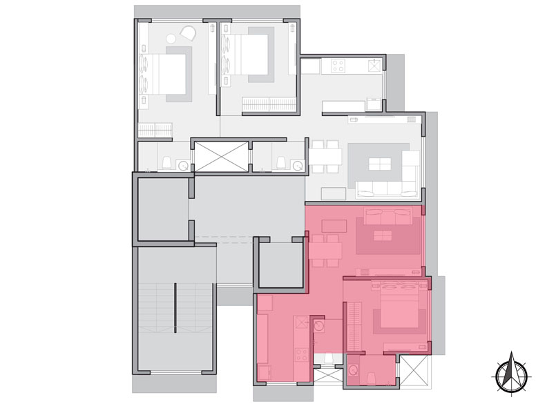 ViraOne_1BHK_UnitPlan