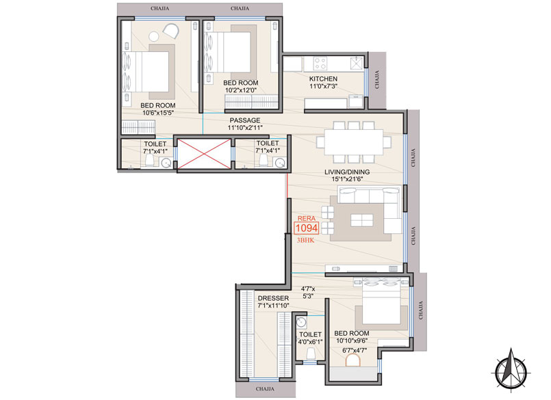 ViraOne_3BHK_1094