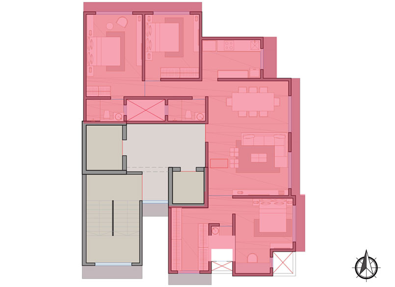 ViraOne_3BHK_UnitPlan